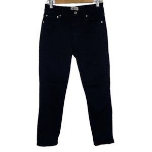 Agolde Sophie Crop Jet Black Wash Cropped Skinny Jeans Style‎ A018-799
